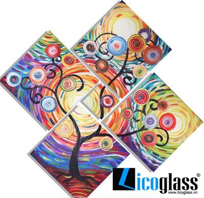 MẪU TRANH KÍNH TRỪU TƯỢNG TKTT15