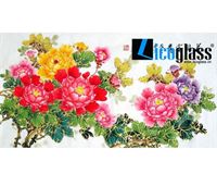 TRANH KÍNH HOA MẪU ĐƠN ĐẸP LCG03