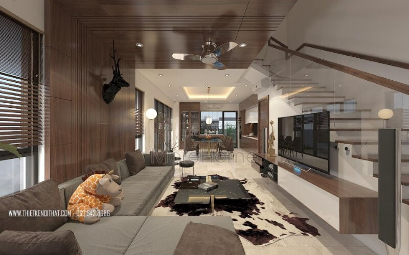 Trang trí nội thất phòng khách đẹp hiện đại chú trọng sử dụng các khối hình đơn giản giúp tiết kiệm tối đa diện tích sử dụng cho trang trí mà không làm ảnh hưởng đến tính thẩm mỹ của căn biệt thự Theo dõi các mẫu thiết kế phòng khách ưa chuộng nhất hiện nay