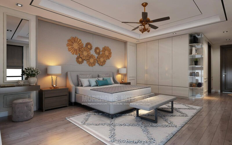 Giường ngủ biệt thự Giường ngủ biệt thự