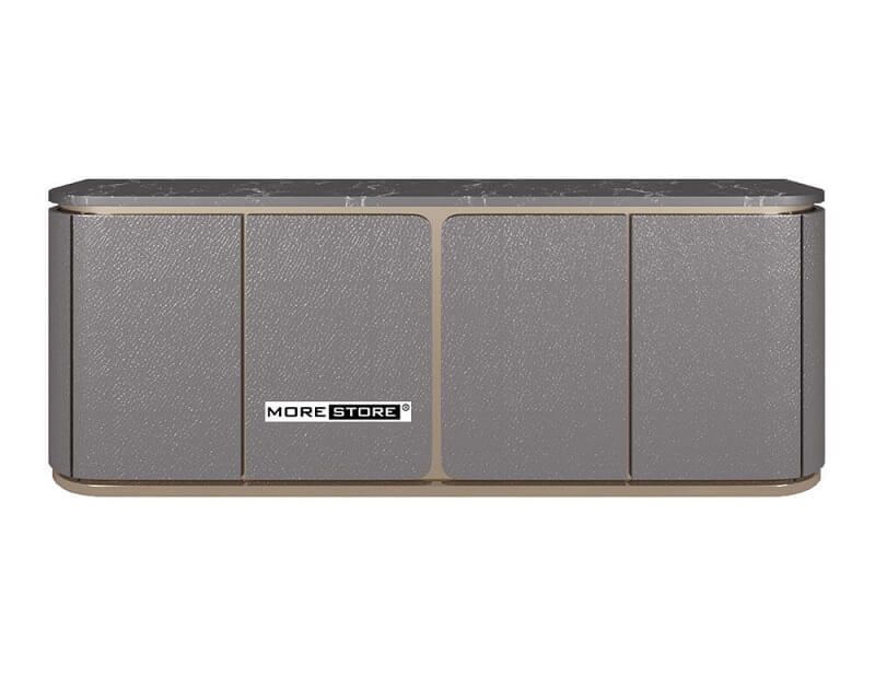 Mẫu kệ tủ gỗ đẹp với bề mặt ốp đá sang trọng được coi là sản phẩm hoàn hảo cho không gian sống đẳng cấp và tiện nghi.