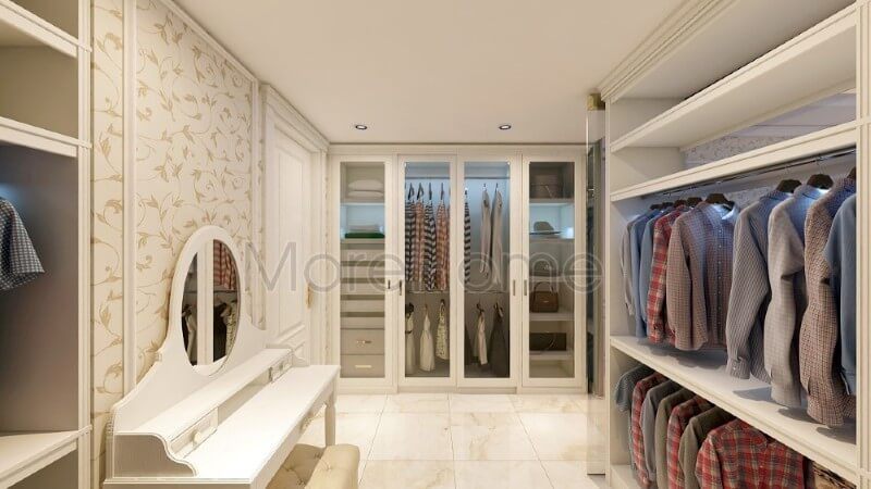 Mẫu tủ quần áo độc đáo, hiện đại giúp cho gia chủ dễ dàng thuận tiện hơn trong quá trình sử dụng