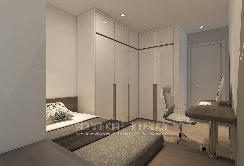 Tủ áo Acrylic bóng gương cao cấp