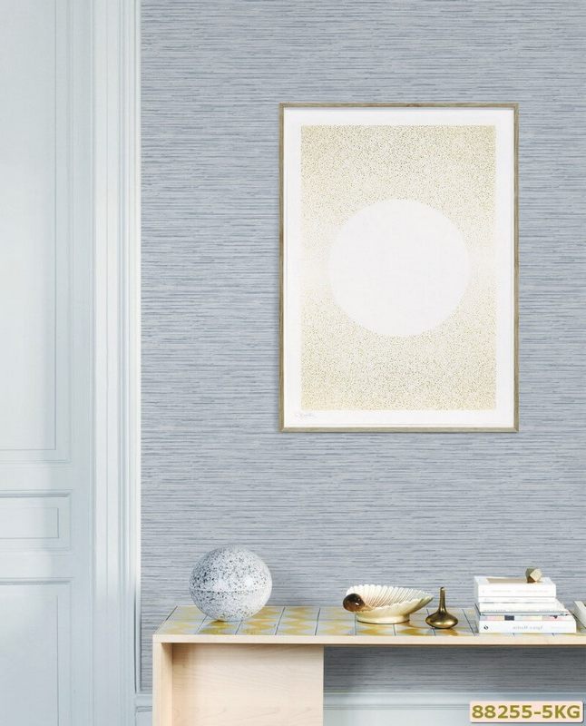 Họa tiết các đường kẻ trên nền giấy màu xanh là phù hợp để sử dụng trong nhiều không gian.