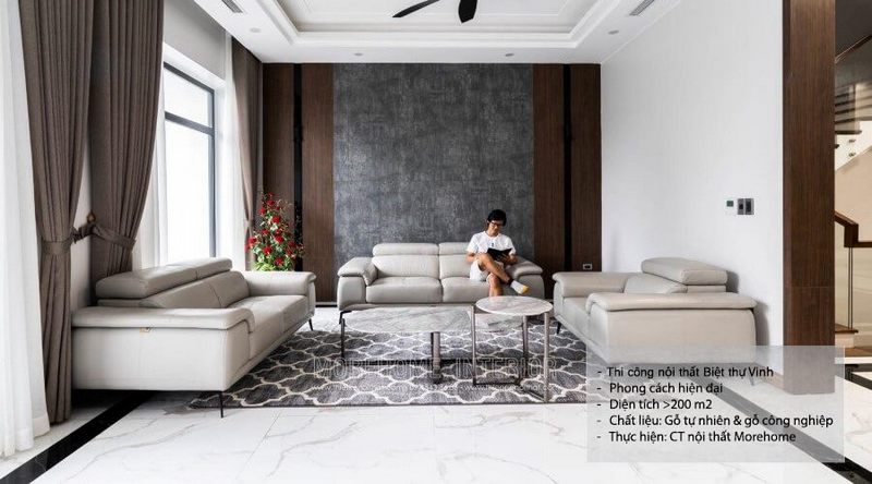 Việc hoàn thiện nội thất biệt thự cao cấp và sang trọng được thực hiện tại các thành phố lớn như Hà Nội, Tp HCM, Đà Nẵng và Hải Phòng.