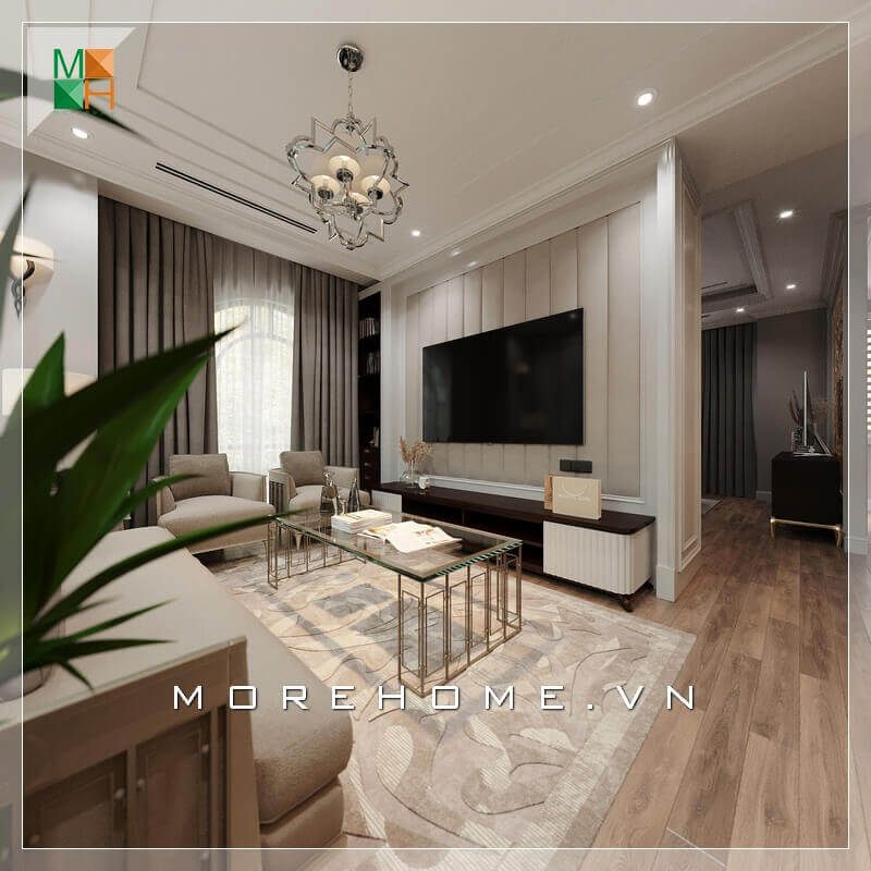 Gia đình đang tham gia cuộc chiêm ngưỡng mẫu phòng khách của các căn hộ chung cư, nhà phố đẹp, tân cổ điển hiện đại để lựa chọn.